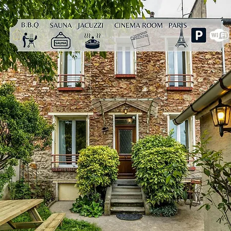 Сasa de vacaciones La Maison L Experience - Cinema Proche Paris *